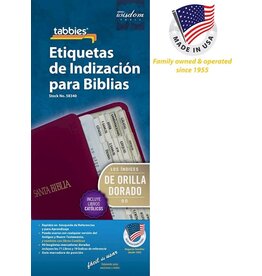 Tabbies Spanish Bible Tabs - Old & New Testament - Gold Edge