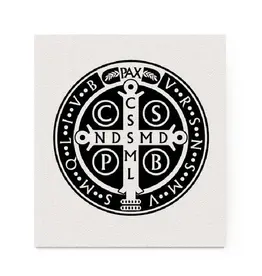 Crows Nest Atelier Saint Benedict Medal Swedish Dishcloth