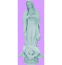 Space Age Plastics Our Lady of Guadalupe 24" Granite Finish Outdoor Statue