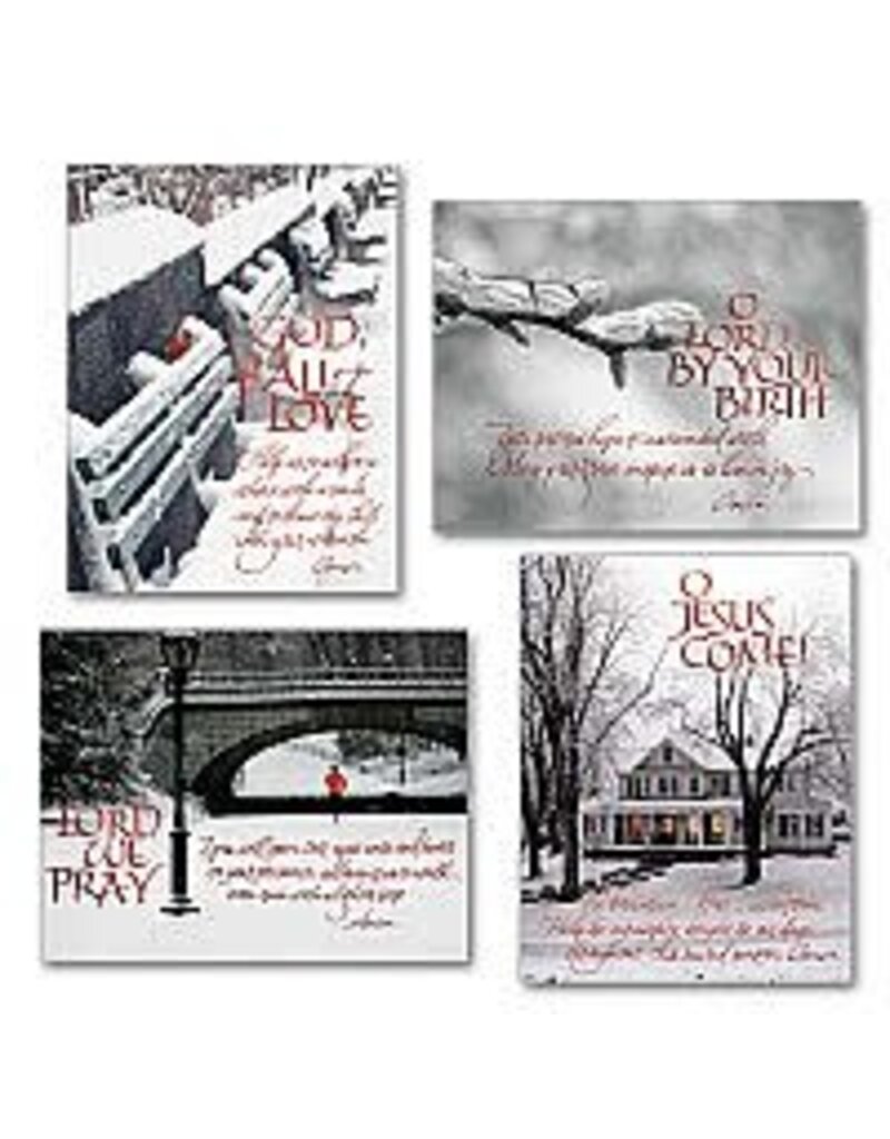 Altar + Home Monk Prayer Christmas Petite Assorted Notes (PN189 / PN190 / PN191 / PN192)
