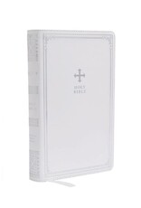 Catholic Bible Press NRSV Catholic Gift Bible (Comfort Print) - White Leathersoft