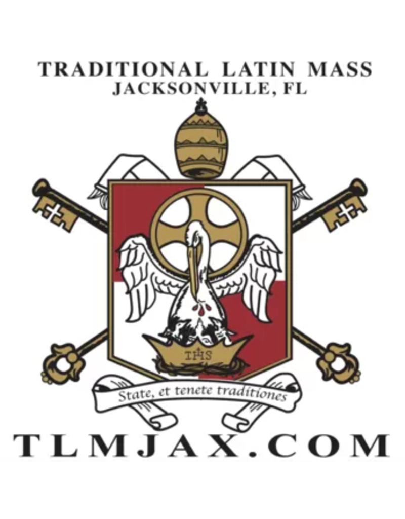 Traditional Latin Mass Car Magnet