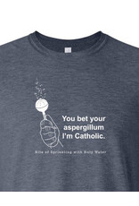 Sock Religious Bet Your Aspergillum - Rite of Sprinkling T-Shirt Dark Gray Size L