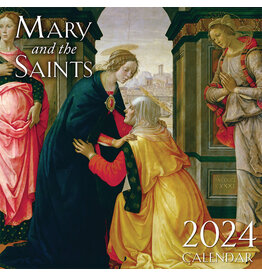 Tan Books 2024 Mary and the Saints Wall Calendar
