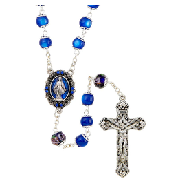 Creed Paola Carola Miraculous Rosary - Sapphire