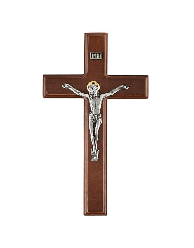 Jeweled Cross Company 10'' Walnut St Mark Crucifix