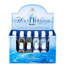 Sacred Traditions 6oz Assorted Holy Water Bottle