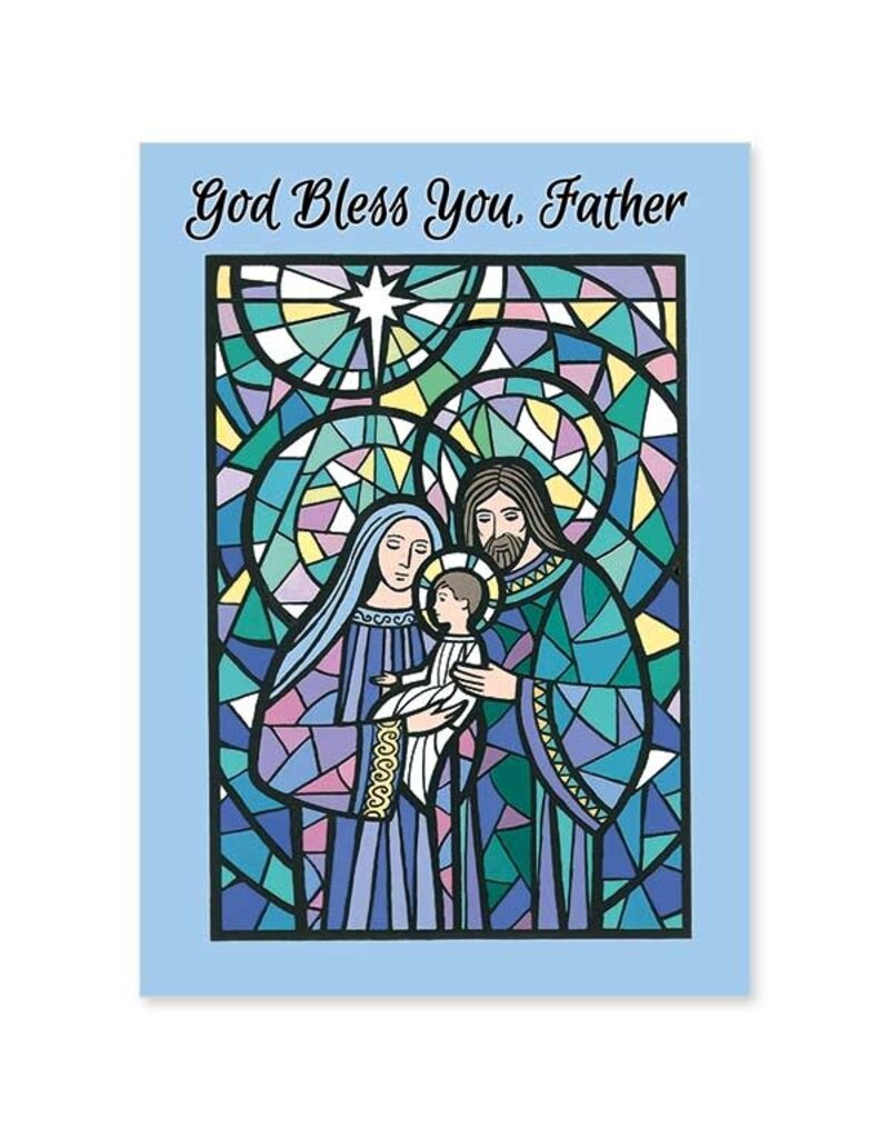The Printery House God Bless You, Father Christmas Card for Priest