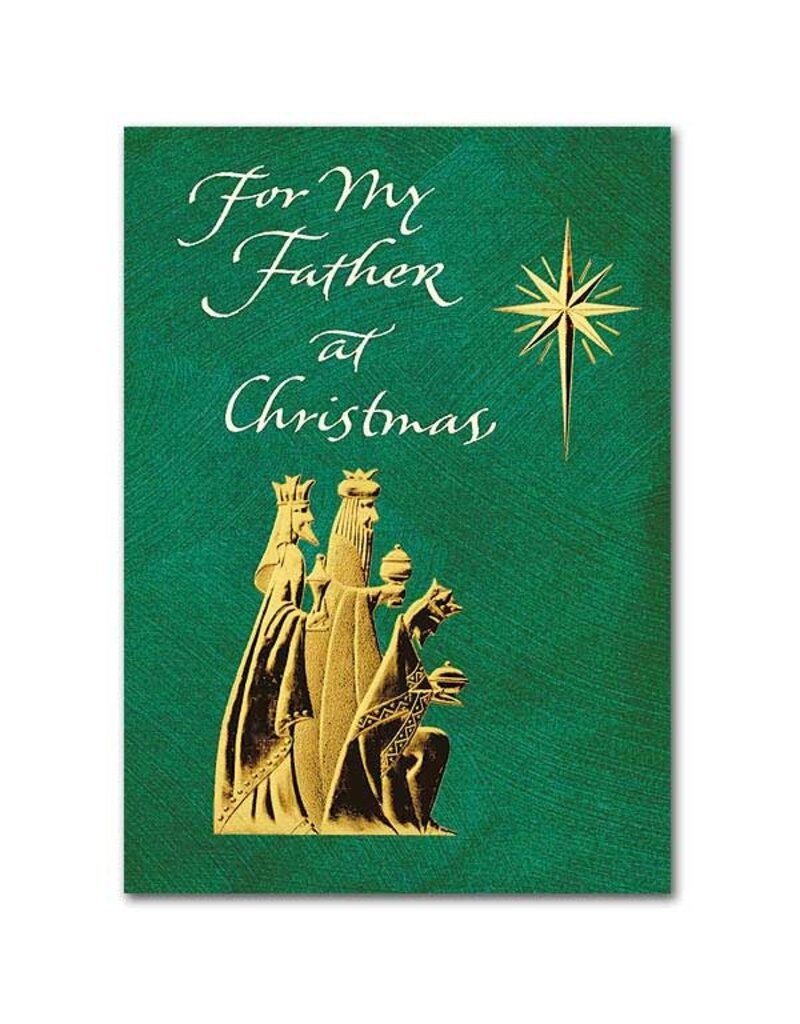 Altar + Home For My Father At Christmas Greeting Card
