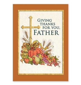 Altar + Home Giving Thanks for You, Father Card