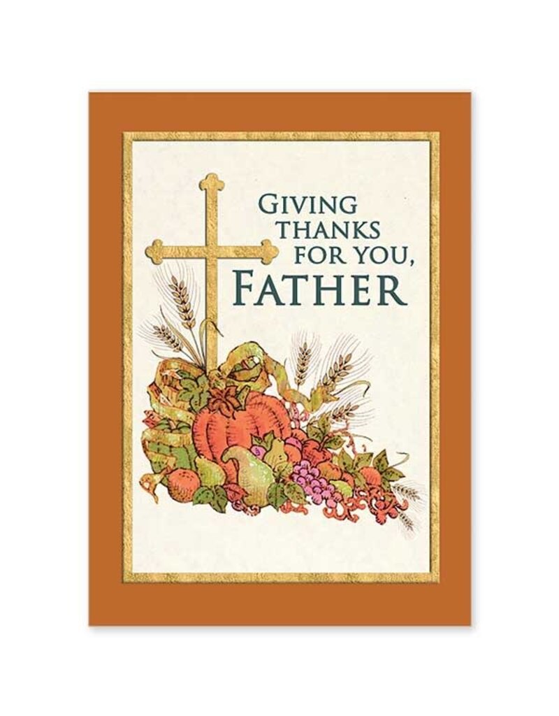 Altar + Home Giving Thanks for You, Father Card