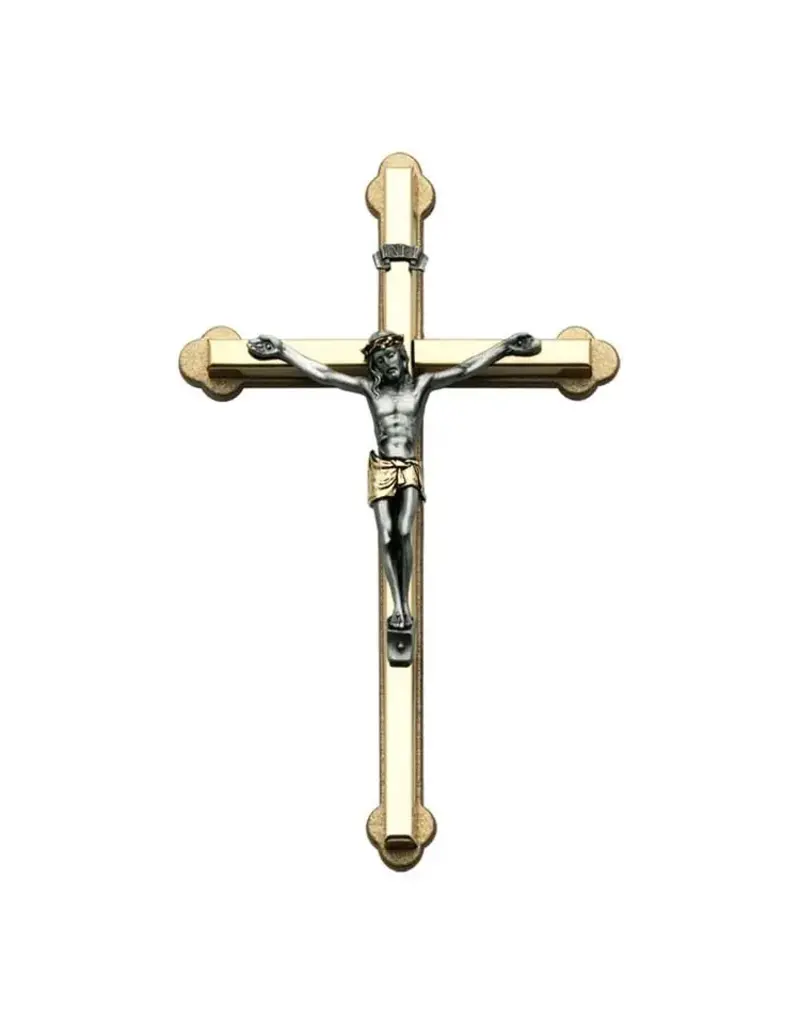 Abbey & CA Gift 2-tone Wall Crucifix