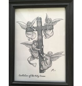 Exaltation of the Holy Cross, 7" x 9" Frame