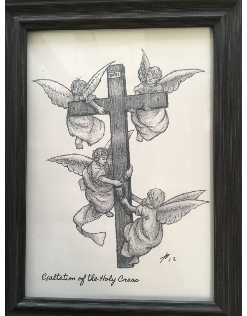 Exaltation of the Holy Cross, 7" x 9" Frame