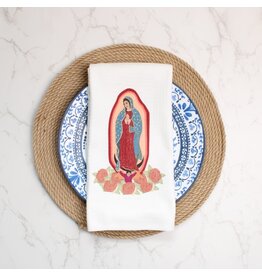 Sketch + Sentiment Our Lady of Guadalupe Tea Towel