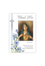 Christian Brands Immaculate Heart Thank You Card