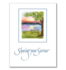 The Printery House Sharing Your Sorrow Sympathy Card