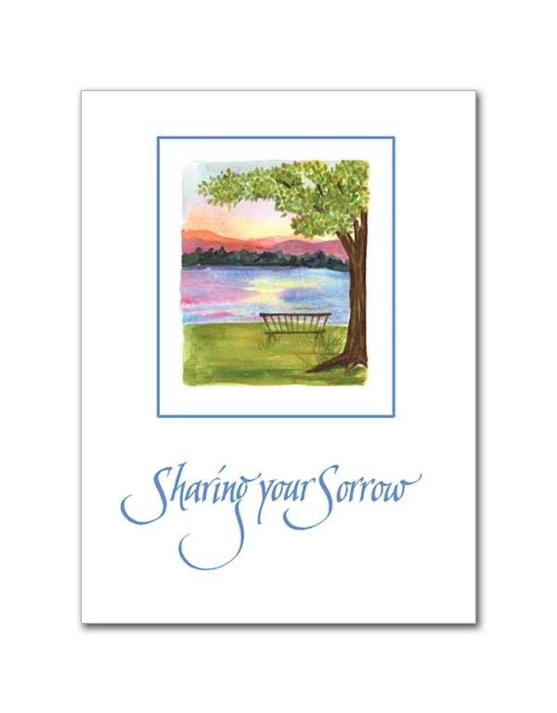 The Printery House Sharing Your Sorrow Sympathy Card