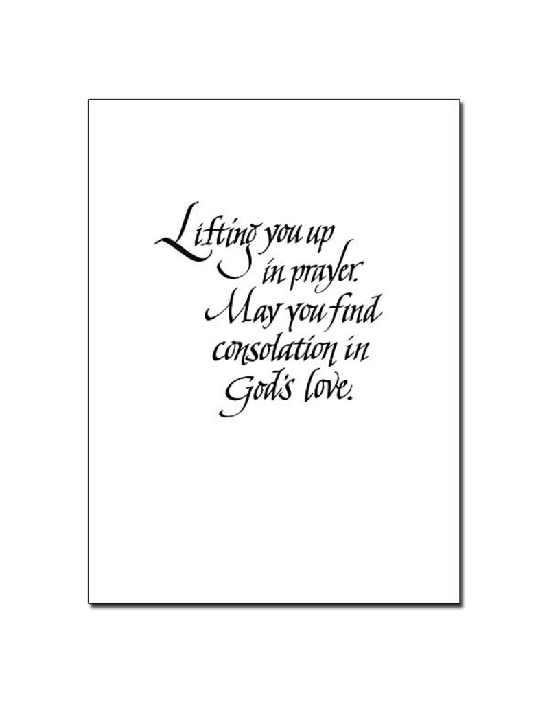 Altar + Home Sharing Your Sorrow Sympathy Card