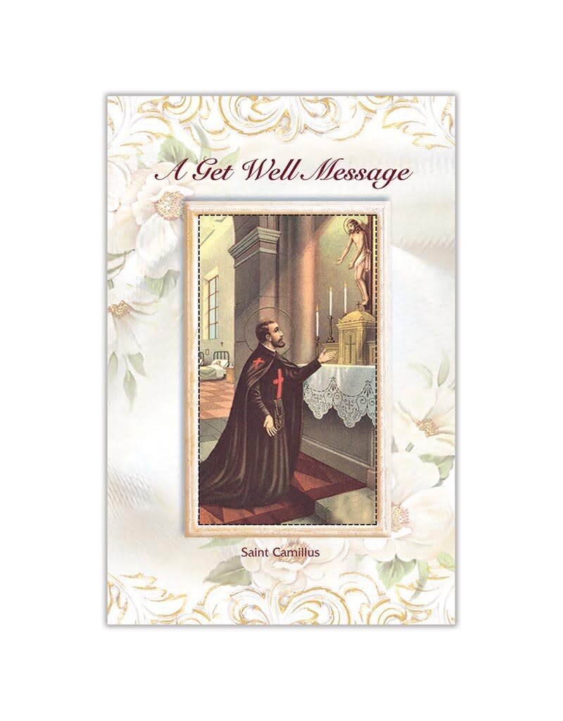 Alfred Mainzer "A Get Well Message" | St. Camillus Get Well Soon Card