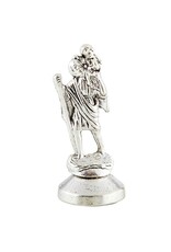 Berkander Saint Christopher Metal Auto Statue