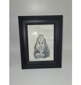 Our Lady of Sorrows, (7.5" x 9.5") Frame