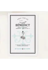 My Saint My Hero St. Benedict Charm