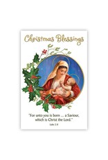 Alfred Mainzer Boxed Christmas Cards- Christmas Wishes (4 Designs)- Box of 12
