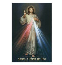 Alfred Mainzer Divine Mercy - Blank Greeting Card