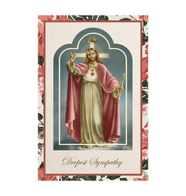 Alfred Mainzer Deepest Sympathy Greeting Card