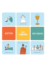 Catholic Family Crate Scrambled Sacraments - Memory Card Game