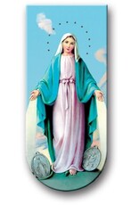 WJ Hirten Magnetic Bookmark Our Lady of the Miraculous Medal With St. Bernard's Prayer