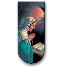 WJ Hirten Magnetic Bookmark Madonna with Prayer Before Reading the Bible
