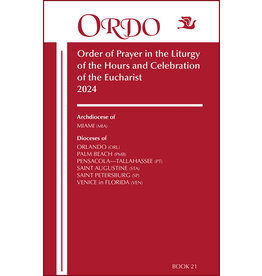 Paulist Press 2024 Ordo Book 21: Order of Prayer in the Liturgy Of The Hours And Celebration Of The Eucharist for the Ecclesiastical Province of Miami
