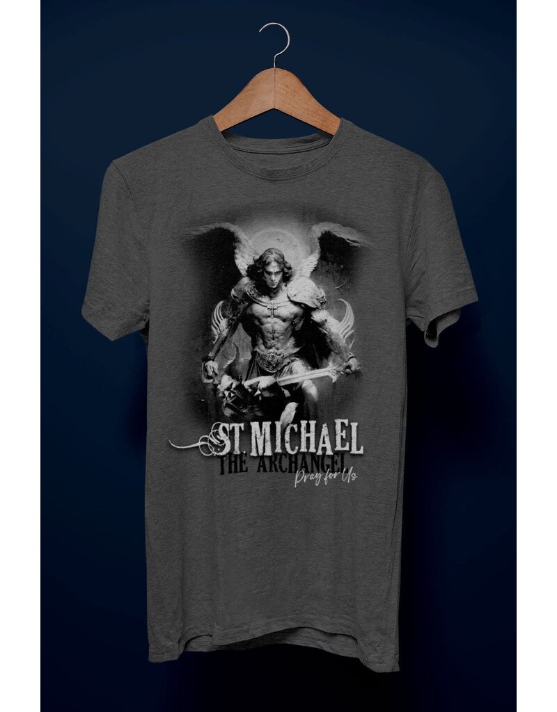 Romantic Catholic St Michael the Archangel Epic Tee