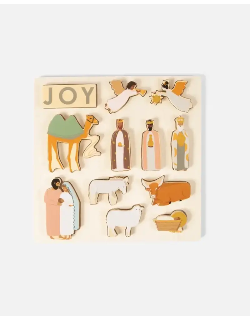 Be A Heart Nativity Wooden Puzzle - Be a Heart