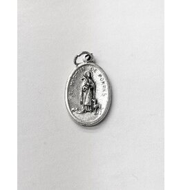 Lumen Mundi St. Martin de Porres Oxidized Medal