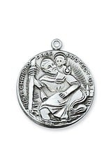 McVan Pewter St. Christopher Medal