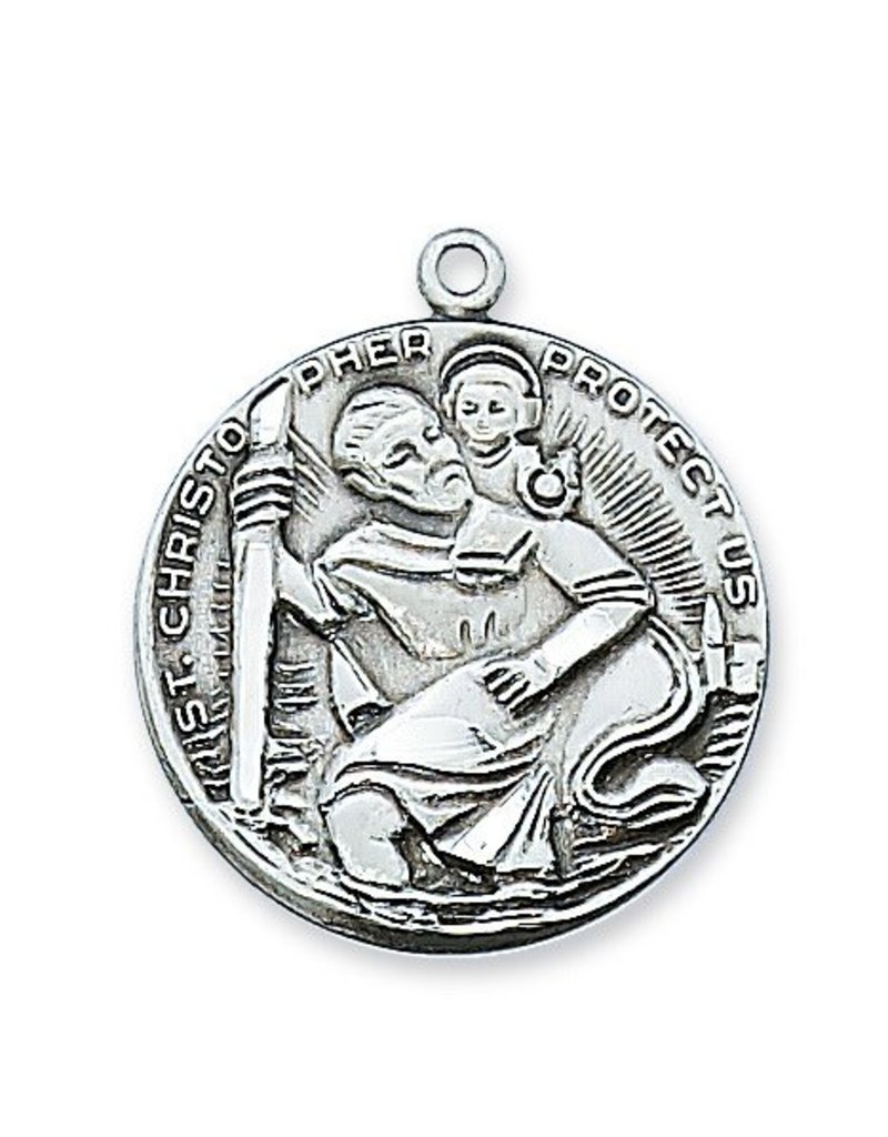 McVan Pewter St. Christopher Medal