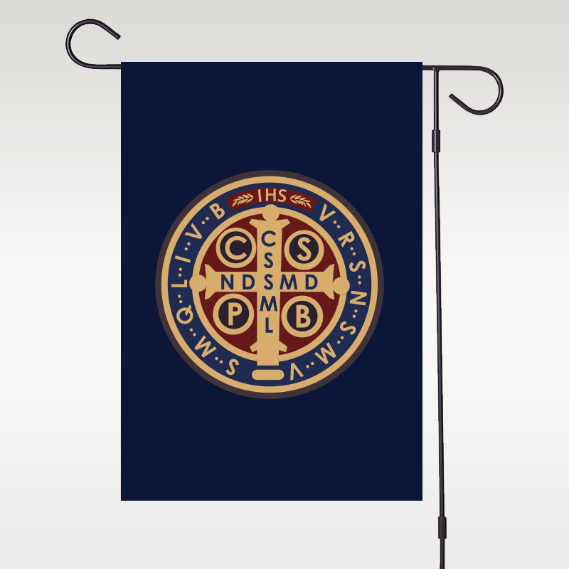 St. Benedict Medal Double Car Decal