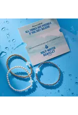 Holy Water Bracelet Holy Water Stretch Bracelet in Silver