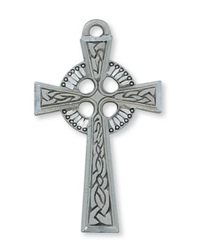 McVan Pewter Celtic Cross Boxed