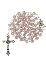 Costa Articoli Religiosi Pink Crystal Rosary