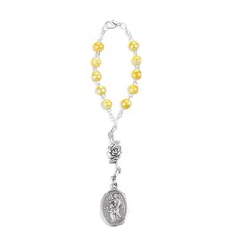 WJ Hirten One Decade Guardian Angel Rosary for Watchful Eye