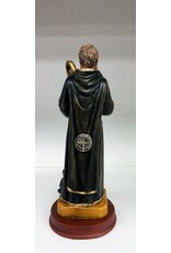 Liscano, Inc. 9" St. Benedict Statue with Medal