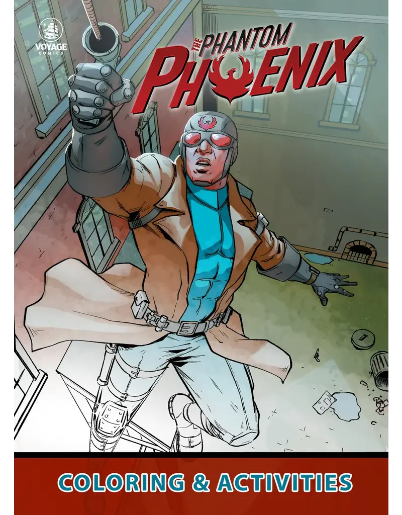 Voyage Comics Phantom Phoenix Coloring and Activity Book