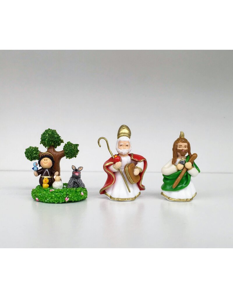 Liscano, Inc. Mini Saints Handmade from Colombia