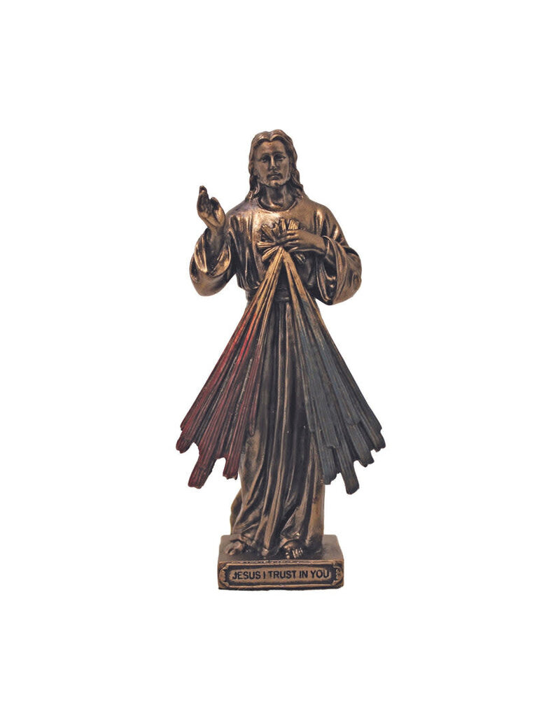 Goldscheider of Vienna Divine Mercy, Bronze 3"