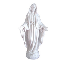 Goldscheider of Vienna Our Lady of Grace in White 8"