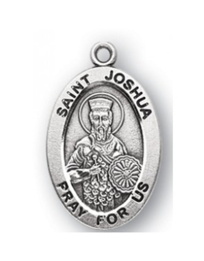HMH Religious Sterling Silver St. Joshua Medal